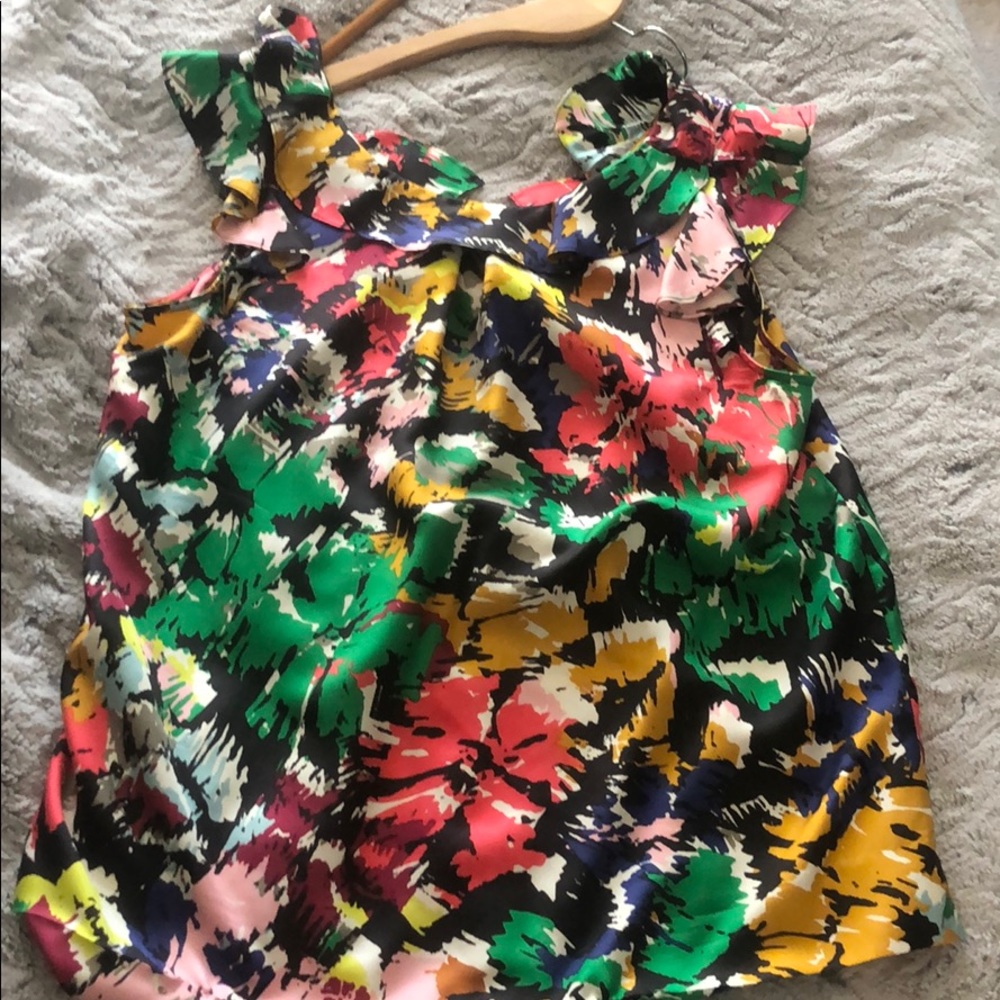 Silk sleeveless top from Jcrew